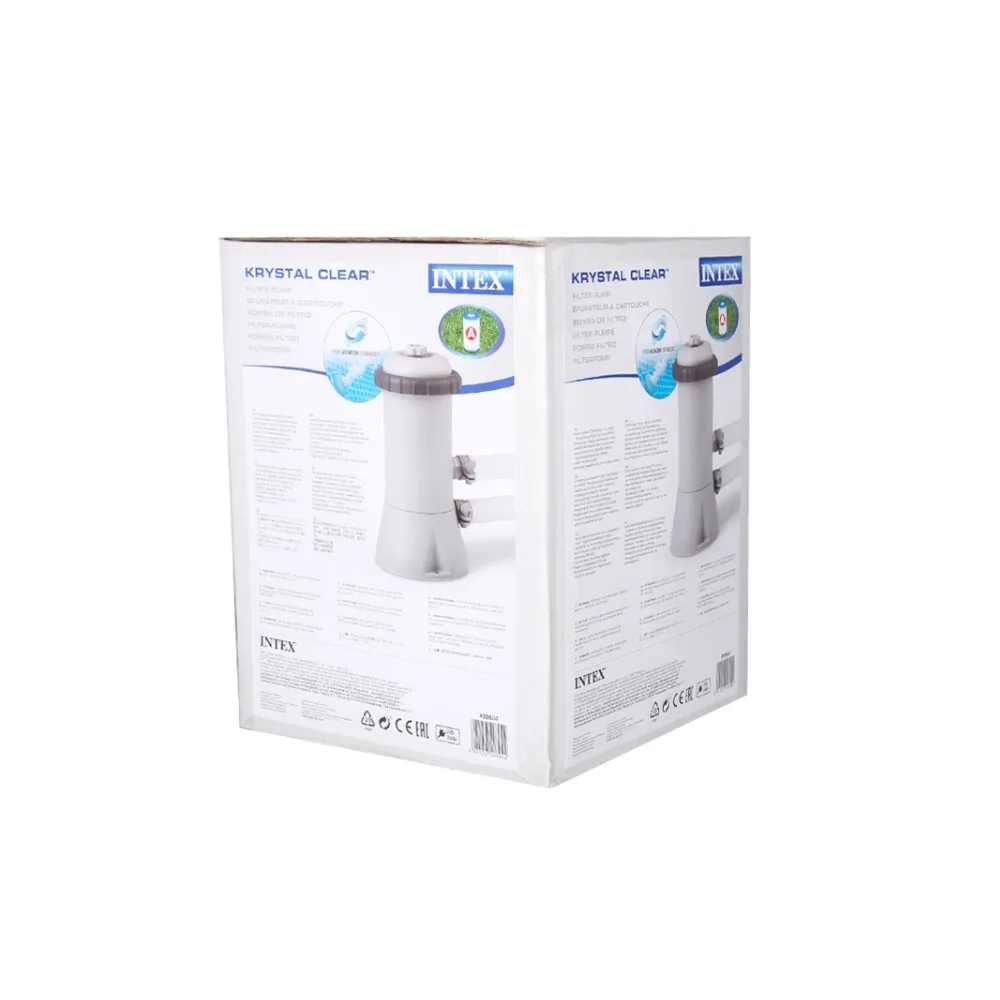 INTEX Циркуляционный фильтр для воды в бассейне, фильтр для очистки воды, насос для очистки воды, надувной аксессуар для бассейна C74001