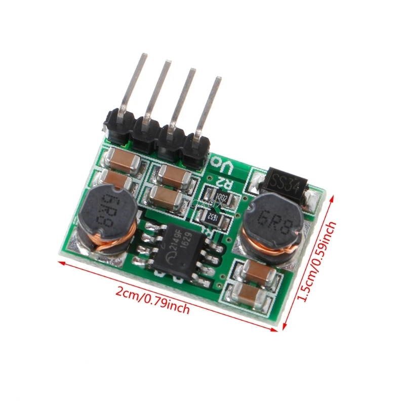 Boost 0 8 6 в до 3 В постоянного тока Повышающий Модуль преобразователя платы для ESP8266
