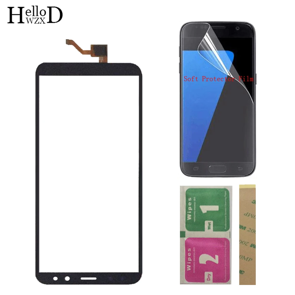 Black Мобильный сенсорный экран панель стекло для huawei G10/G10 Plus/mate 10 Lite сенсорный экран дигитайзер - Цвет: Black