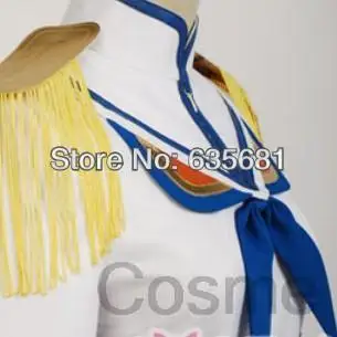 + Парик Cos KILL la Satsuki Kiryuin косплей костюм для девочки школьная форма белая|cosplay