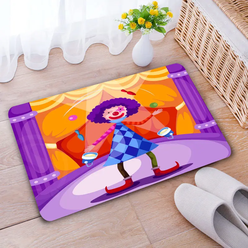 Горячие Продажи Пользовательских мультфильм шутник #1 Коврик 100% Полиэстер