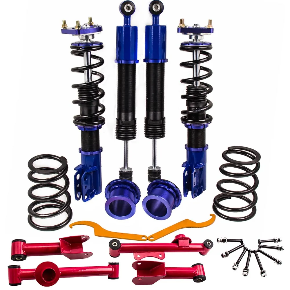 Для Ford Mustang 1994-2004 Coilovers Комплекты Подвески 4-я регулируемая высота крепления Camber