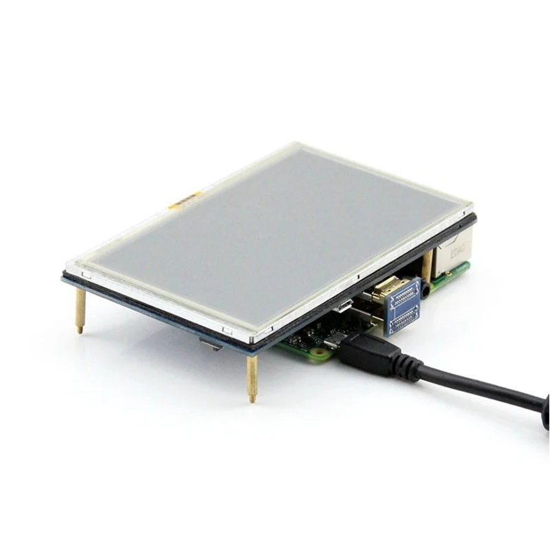 Raspberry Pi 4 Model B 5-дюймовый модуль ЖК-дисплея TFT-экран HDMI 800x480 с сенсорным экраном для