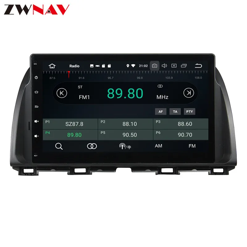 10,1 дюймов ZWNAV Android 9,0 автомобильный dvd-плеер gps навигация для Mazda CX-5 ATENZA головное устройство мультимедиа CD плеер магнитофон