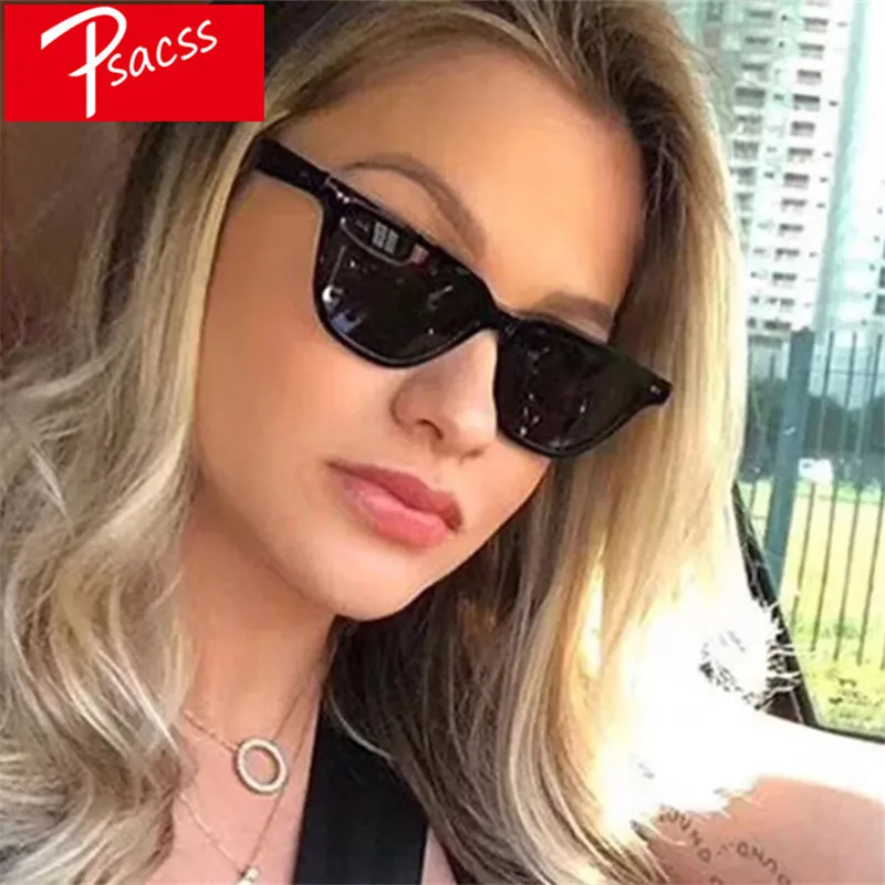 Psacss Солнцезащитные очки женские кошачий глаз милые сексуальные знаменитые