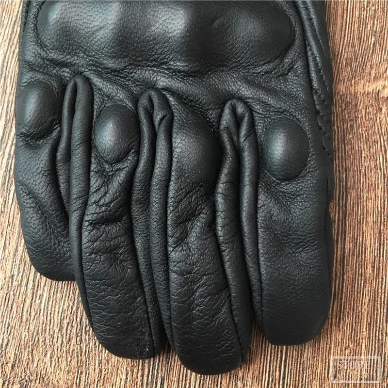 Мужские перчатки для мотогонок из натуральной кожи мотокросса|gants moto gp|racing motorcycle