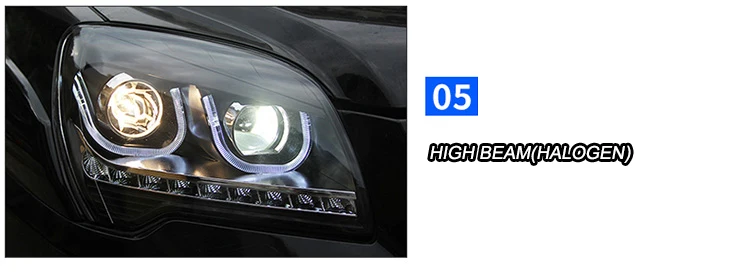 Автомобильный Стильный чехол для KIA Sportage 2009 2010 2011 фары светодиодный фары DRL Объектив двойной луч ксеноновые автомобильные аксессуары