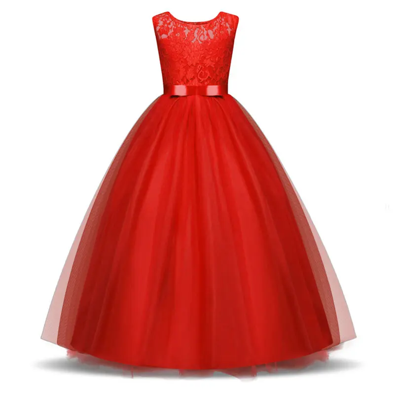 Baby Girl Lace Dress 8 Color Summer Children's Birthday Party Wedding Kids Princess Unique Design For 3-14 Years | Детская одежда и