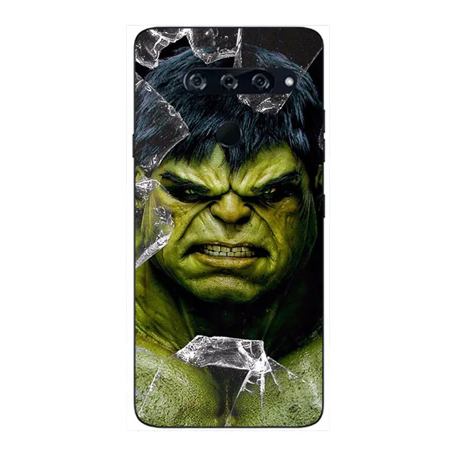 Чехол для телефона Super Hero чехол-накладка LG V50 V40 V30 V20 ThinQ задняя крышка K8 2018 K9 Аристо