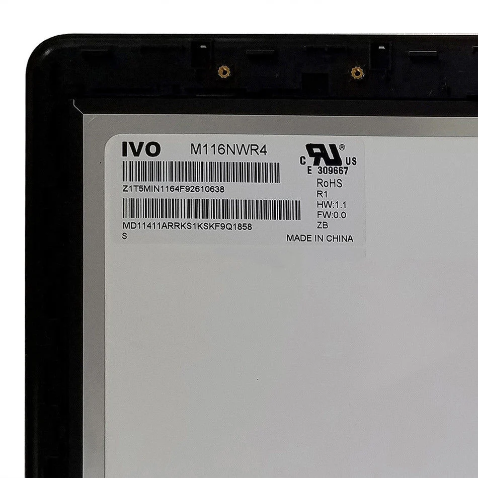 ЖК дисплей светодиодный сенсорный экран в сборе для Asus TP200SA раскладной