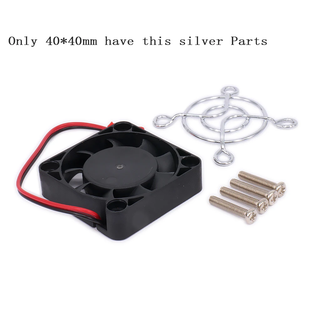 Радиатор охлаждения двигателя Одноместный Вентилятор только 40*40 30*30 25*25 мм JST