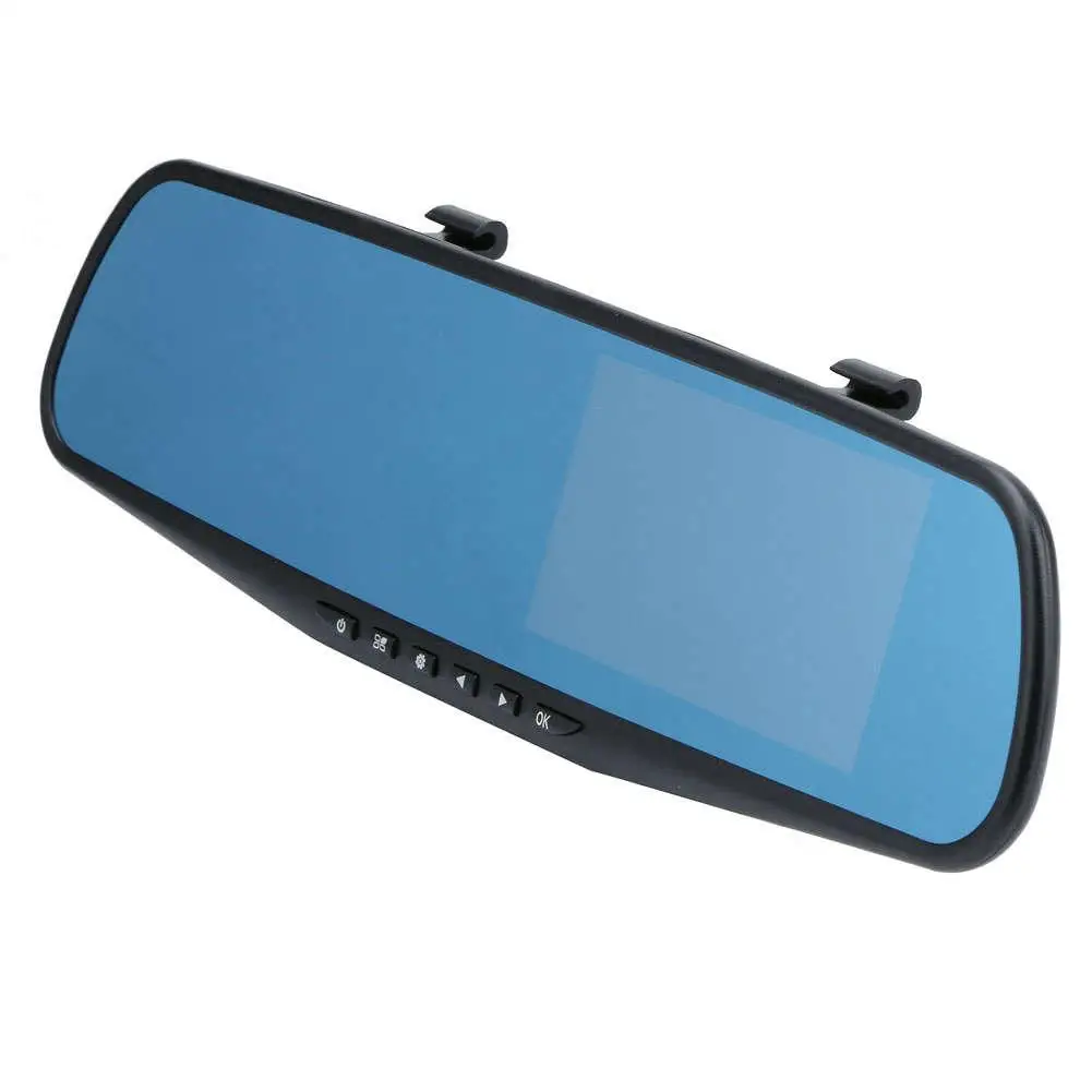 Автомобильный видеорегистратор 4 3 дюйма TFT двойной объектив HD SUV DVR 1080P