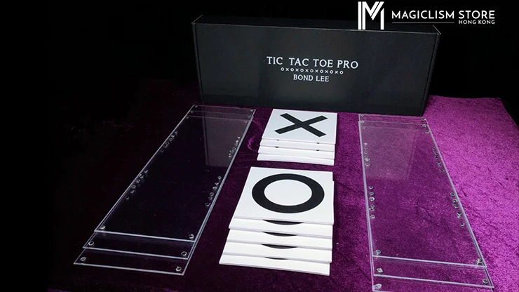 Новинка Tic Tac Toe Pro от Bond Lee волшебные фокусы сцена закрывание иллюзия трюк реквизит