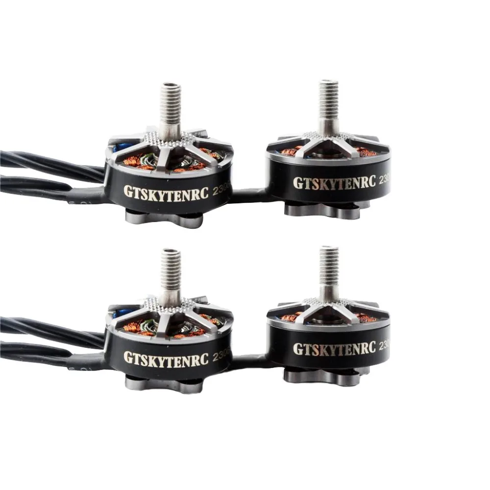 4 шт. FVT LittleBee Little Bee BLHeli_S Весна 2-6S 30A ESC + GTSKY 2306 2400kv бесщеточные двигатели для QAV-X Loki FPV