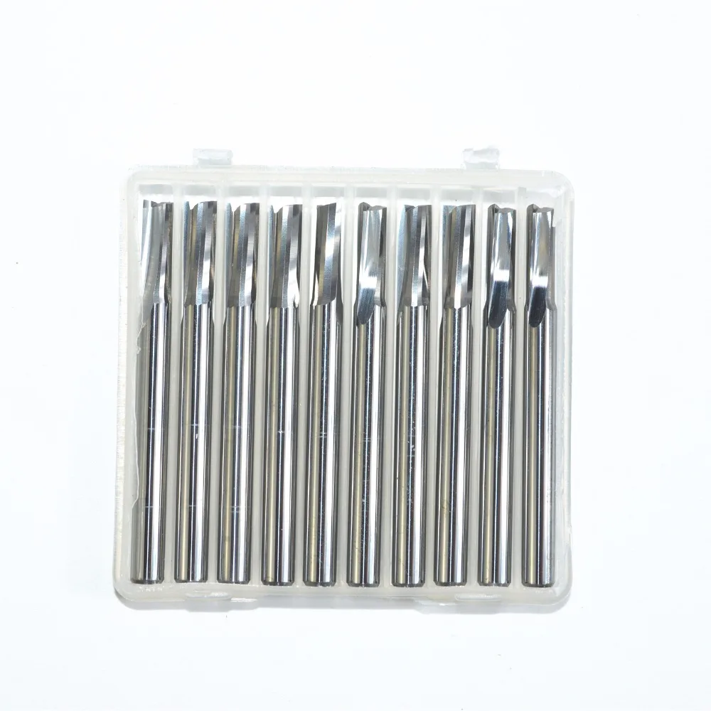 4 мм * 12 мм-10 шт. твердосплавная Концевая фреза с ЧПУ деревообрабатывающий