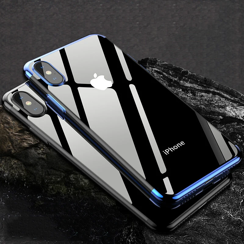 Чехол для телефона RZP iPhone X 10 Роскошный прозрачный чехол из ТПУ с мягким покрытием