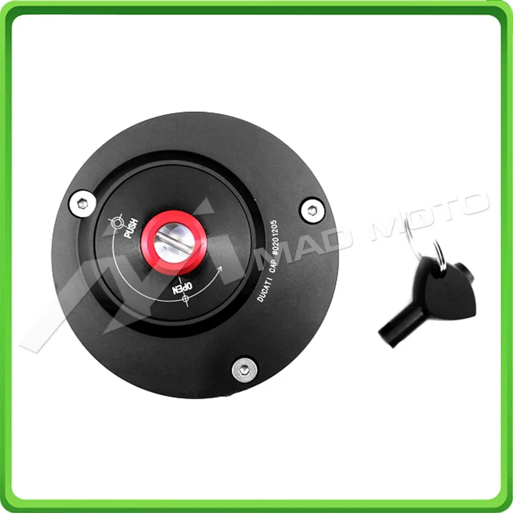 Gas Tank Cap Fuel Filler - For Ducati 749 749S 749R 999 999S Multistrada 1000 Black | Автомобили и мотоциклы