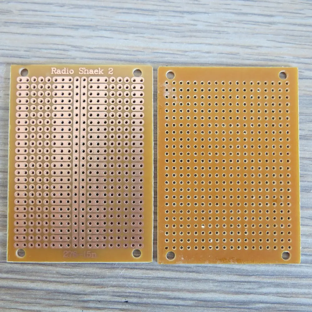 10 шт./лот универсальная печатная плата для прототипирования 4 9x6 9 см зачистки