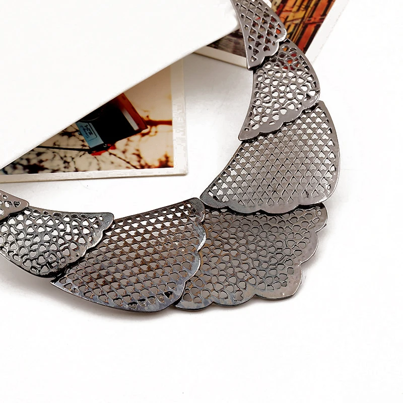 Ожерелье 2019 металлический геометрический женский ювелирный кулон ожерелье