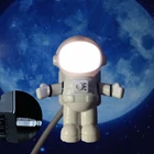 1 шт. астронавт космонавт USB светодиодный регулируемый Ночник светильник для компьютера ПК лампа Настольный светильник чистый белый