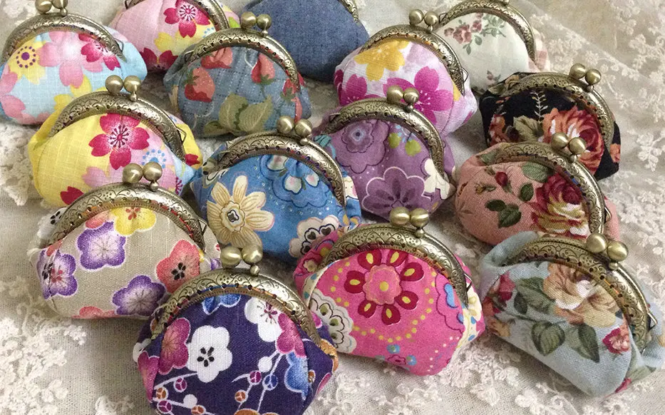 6,5 см DIY круглая металлическая ручка-каркас для кошелька для сумки-клатча, аксессуары для сумок, для изготовления замков с застежкой в виде поцелуя, антикварная бронзовая фурнитура для сумок