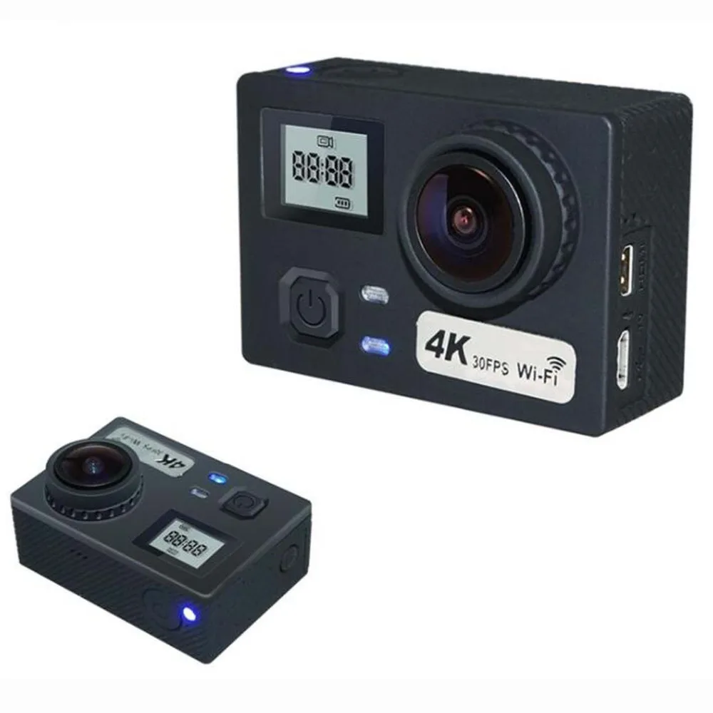 2.4 г удаленного Спорт действий Камера 4 К hd Wi Fi 1080 P гироскопа Anti Shake Sony
