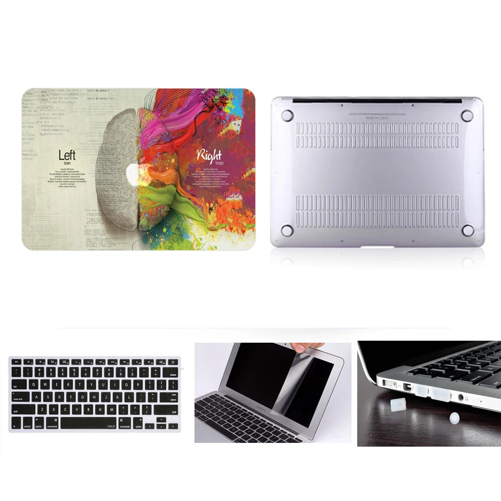 Новый чехол для ноутбука Apple Macbook Air 11 6 13 3 Pro Retina 12 15 дюймов с сенсорной панелью +