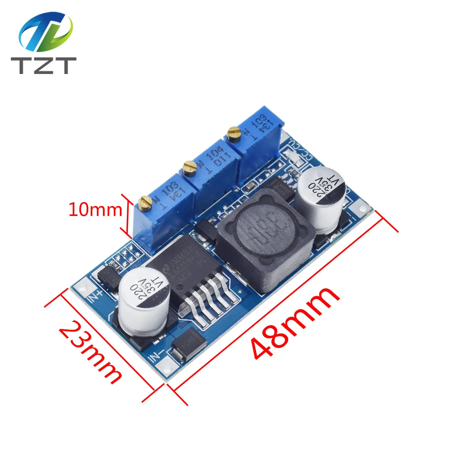 LM2596 светодиодный драйвер DC-DC понижающий Регулируемый CC/CV модуль питания зарядное устройство Регулируемый LM2596S постоянный ток