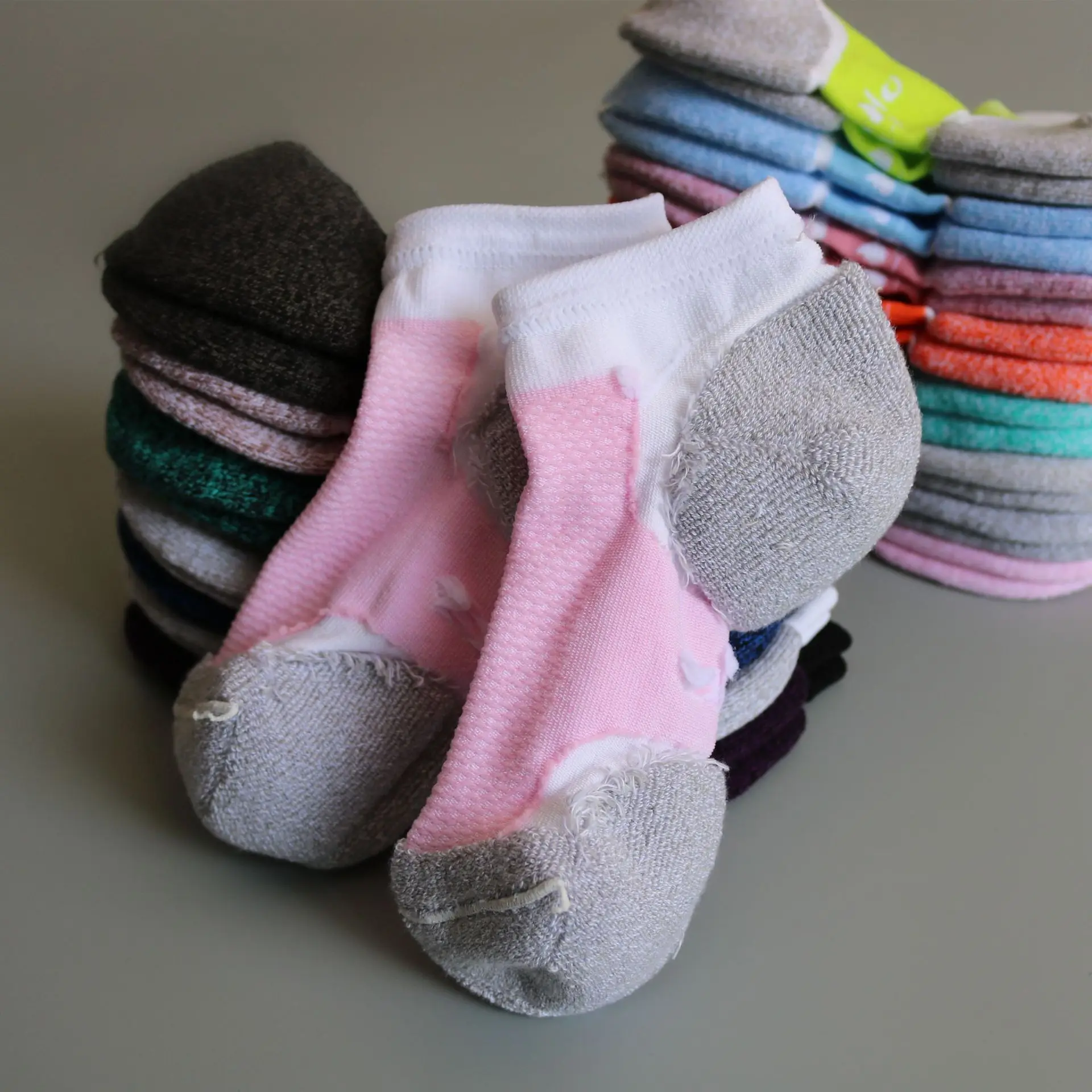 1 пара Женские носки для йоги Противоскользящий силиконовый тренажерный зал