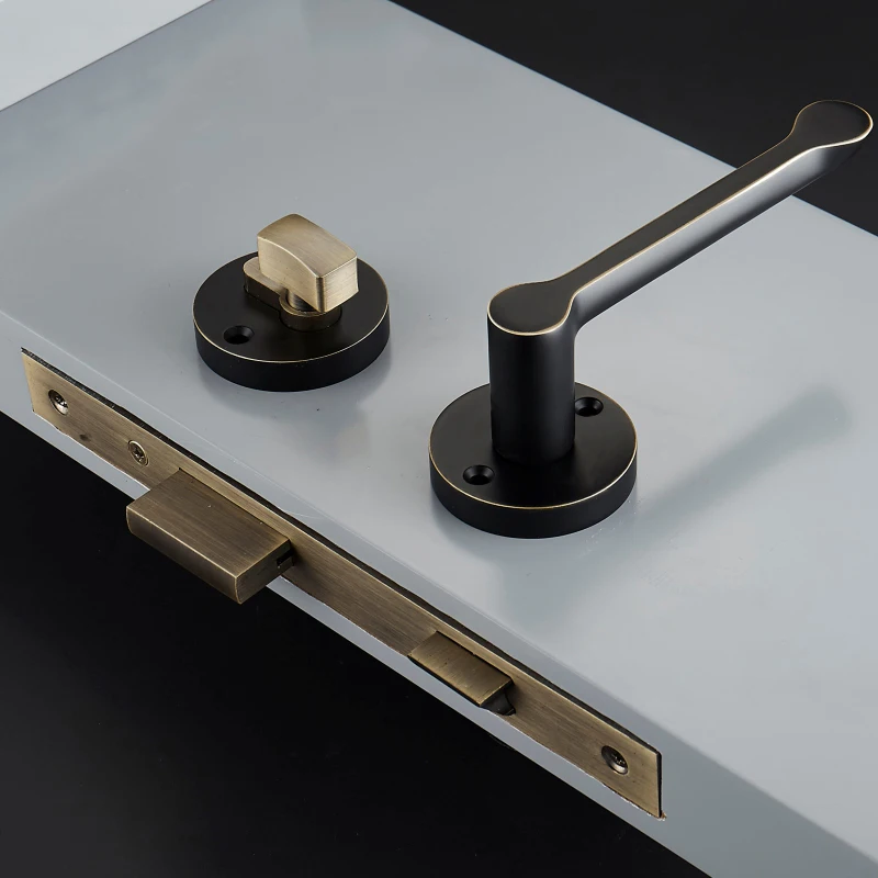 1 комплект модернизированные латунные наборы дверных ручек для дверей 35 50 мм