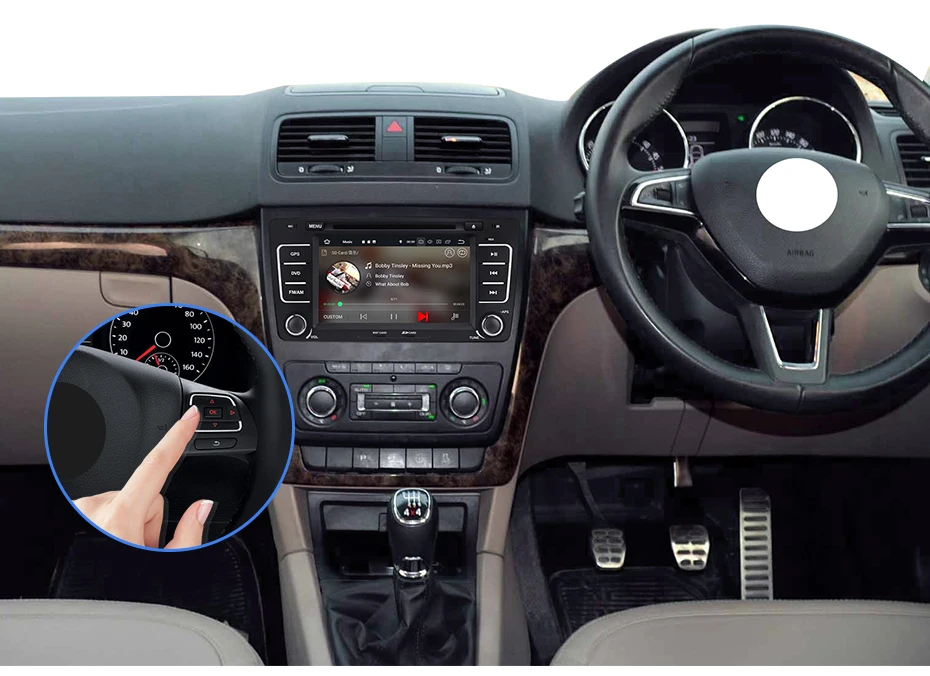 Isudar 2 Din Авто Радио Android 9 для SKODA/Yeti/Octavia 2009 2010 2012 ram 4G rom 64GB 8 Core Автомобильный мультимедийный dvd-плеер gps DVR