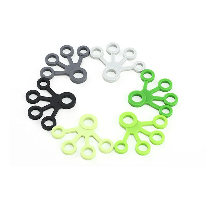 3 уровня силиконовых резисторов для пальцев силовые носилки тренажер развития