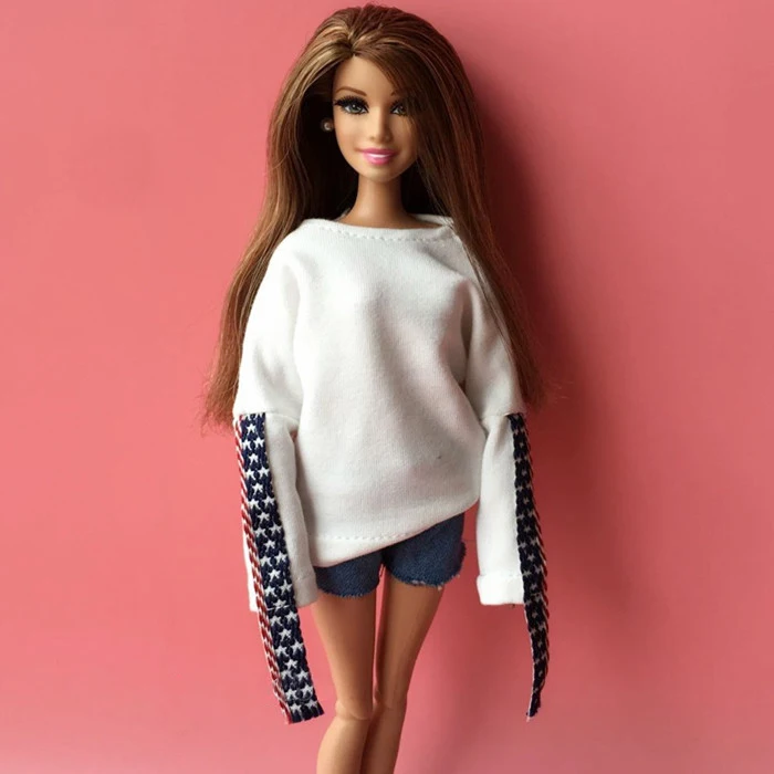 B001 шарнирная кукла Blyth одежда 30 см 1/6 куклы аксессуары Azone Длинные рукава футболка