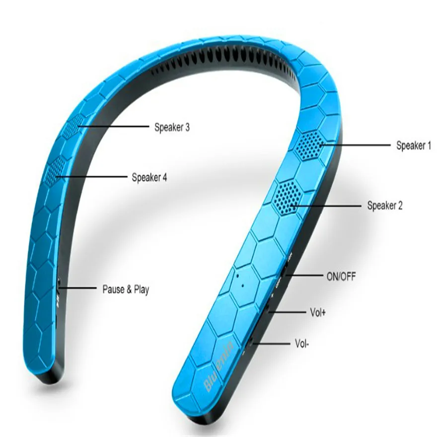 Система объемного звучания активная Колонка микро Bluetooth Шея динамик аудио