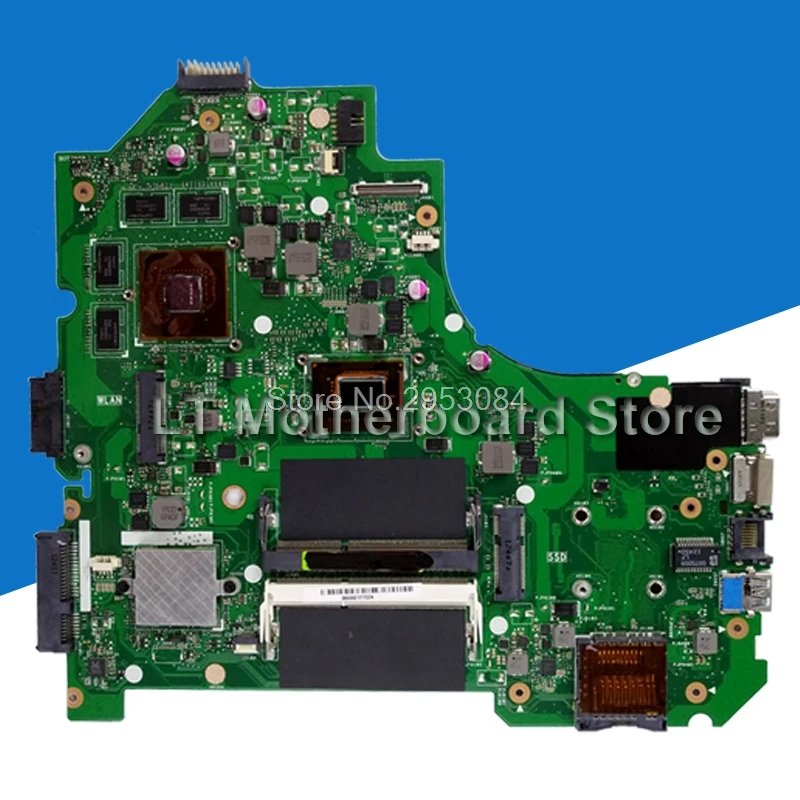 Для ASUS K56C K56CM K56CB S56C A56C S550CB S550C i3-3217U GT630M 2G материнская плата для ноутбука системная плата Материнская плата протестирована