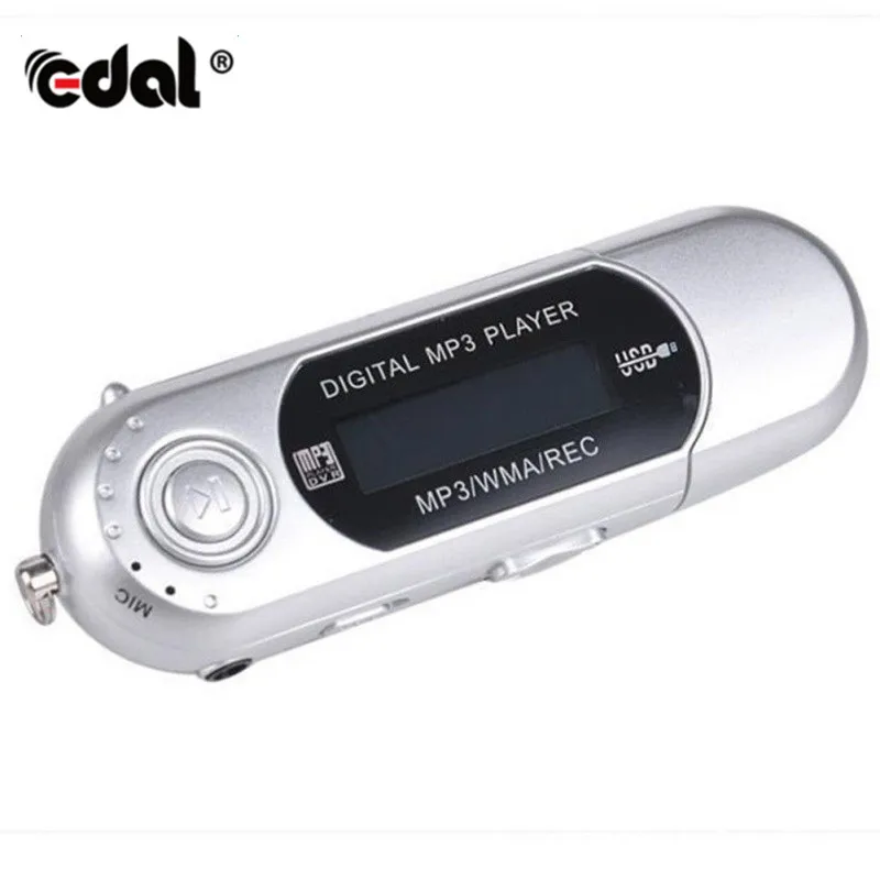 Портативный мини USB флэш MP3 плеер ЖК-экран Поддержка флэш 32 Гб TF слот для карты цифровой mp3 музыкальный плеер FM радио