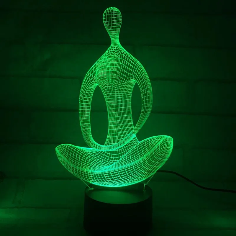 Творческий прикроватный светодиодный ночник акриловый Лазерный Гравировальный