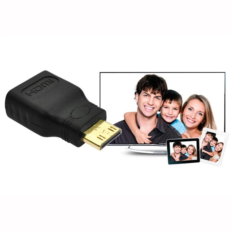 Мини HDMI к HDMI адаптер Женский к мужской F-M конвертер Разъем для HDMI HD 1080P кабель адаптер устройство для HDTV