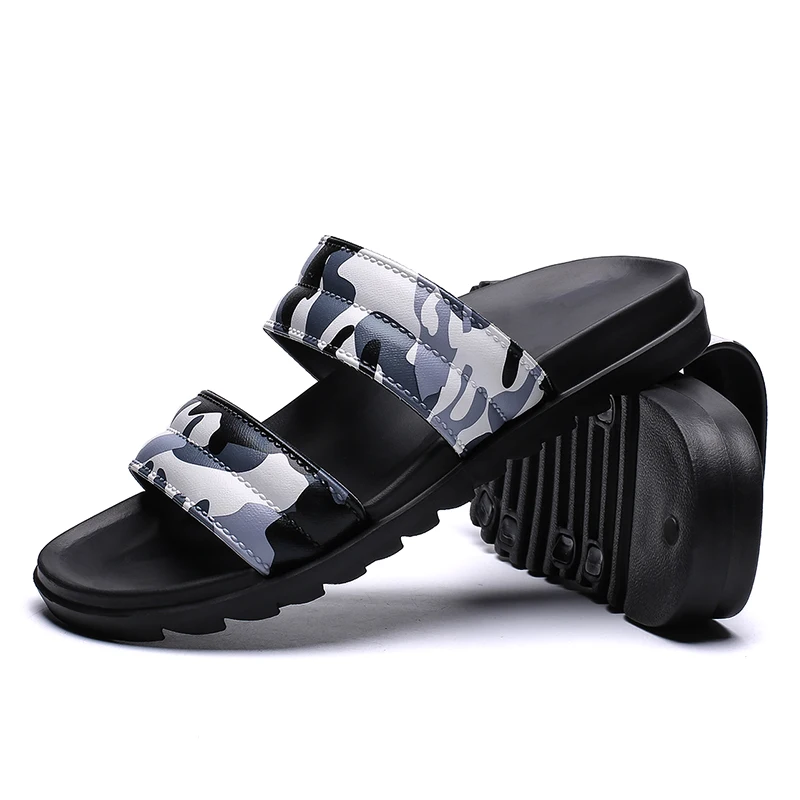 

Summer Men Slippers Beach Male Outdoor Non-slip Casual Shoes Camouflage Sandals Krasovki Tenis Chaussure Homme Zapatos De Hombre