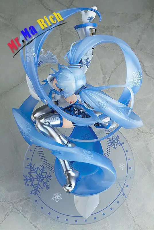 Hatsune Miku Снежная Мику фигурка 1/7 масштаб окрашенная фигура 2017 15 летняя ПВХ игрушка