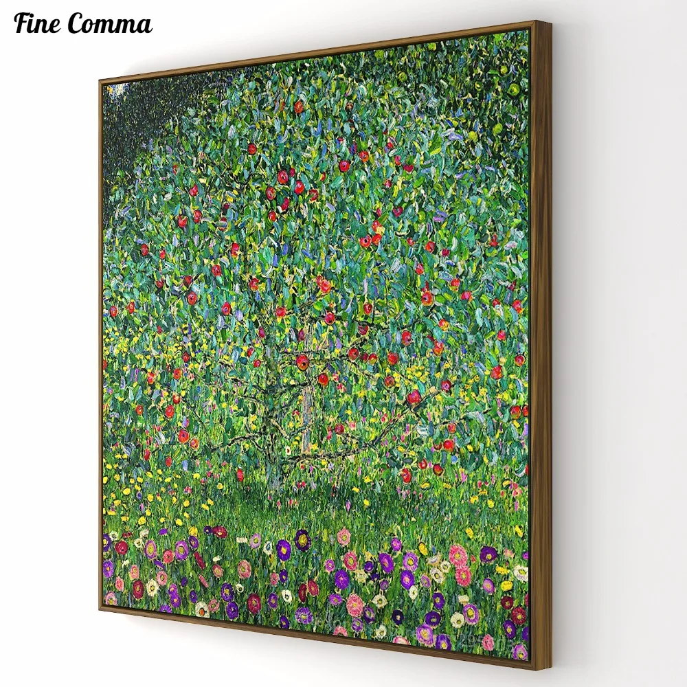 Apple Tree Gustav Klimt Ручная роспись Картина маслом Воспроизведение жикле печать копия