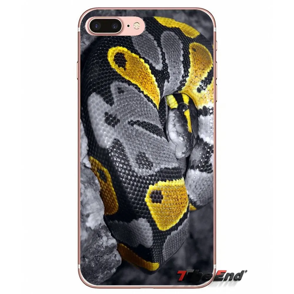 Чехол для телефона Sony Xperia Z Z1 Z2 Z3 Z5 compact M2 M4 M5 E3 T3 XA Aqua LG G4 G5 G3 G2 Mini Crazy Black Python Snake Viper |