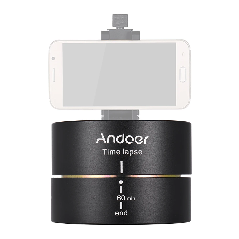 Штатив Andoer с автоматическим вращением и поворотом на 360 градусов 60 минут