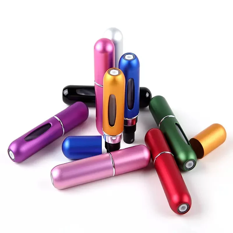 Портативный 5 мл многоразового использования мини парфюмерная бутылка с