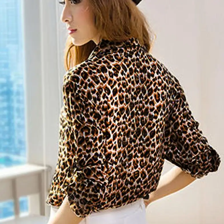 Лидер продаж 2014 новая весенняя модная женская Повседневная рубашка свободная