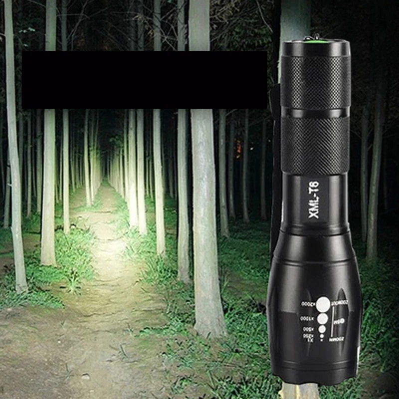 BlackmambaCREE XM L T6 светодиодный вспышка светильник фонарь лампа Масштабируемые 5