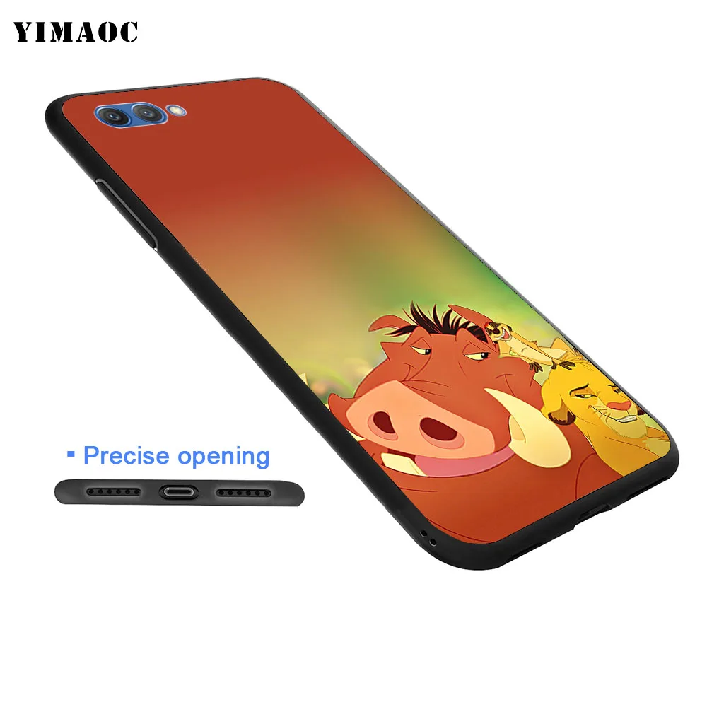 Мягкий чехол YIMAOC lion king для huawei Honor Note 10 9 Lite 8C 8X8 7X 7A 3 GB Pro 7C 6A |