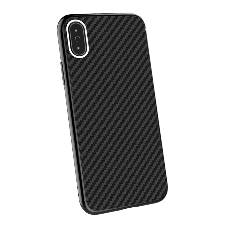 Ультратонкий чехол из углеродного волокна для iPhone 6 7 8 X|Бамперы| |