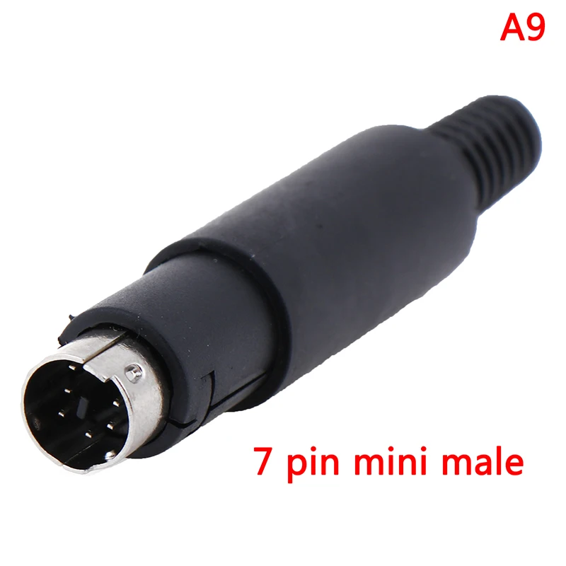 A9 Мини-разъем DIN разъем 3/4/5/6/7/8 PIN кабель системного блока крепление для мальчиков и девочек - Цвет: A9