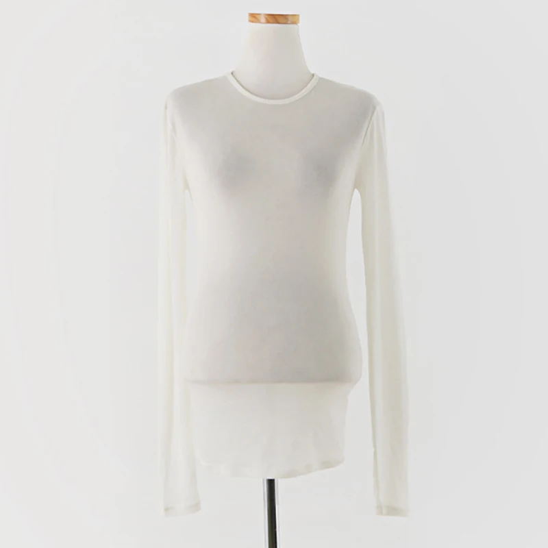 Shintimes Poleras De Mujer Moda тонкая Сексуальная футболка с длинным рукавом женская футболка Camiseta Feminina футболка Femme